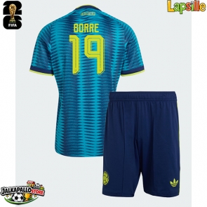 Kolumbia Rafael Santos Borre #19 Vieraspaita Lapsille MM-kisat 2026 Lyhythihainen (+ shortsit)